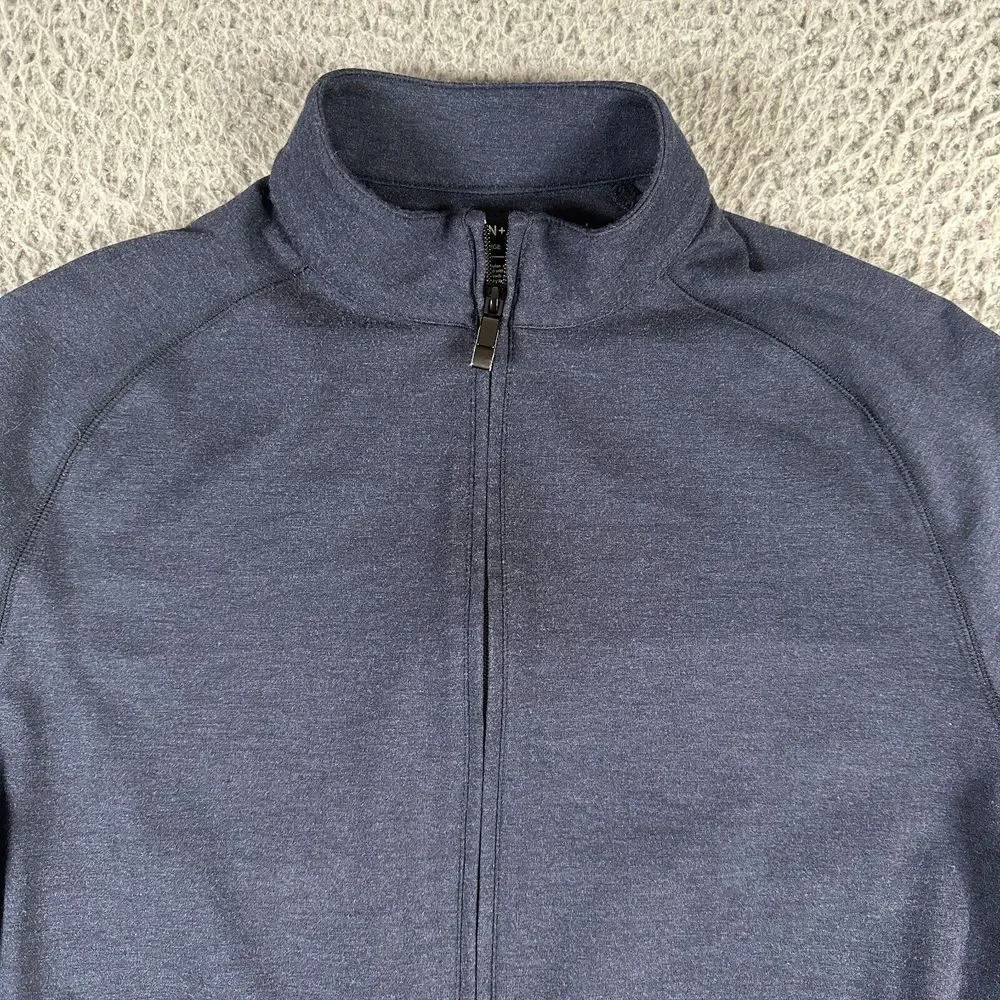 Mizzen + Main Jacket Mens Large Navy ProFlex Performance Full Zip‎ Activewear